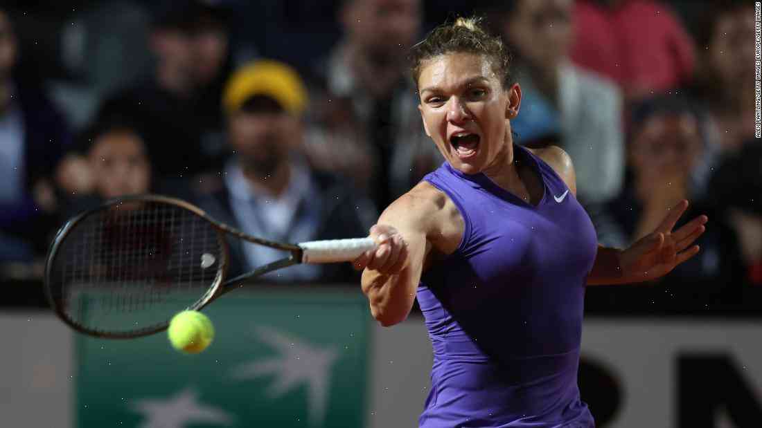 Simona Halep suspended for 30 days after testing positive for stanozolol